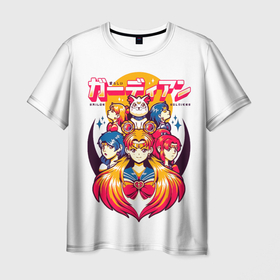 Мужская футболка 3D с принтом Sailor Soldiers | Воины в матросках в Курске, 100% полиэфир | прямой крой, круглый вырез горловины, длина до линии бедер | sailor moon | ами мидзуно | аниме | воины в матросках | войны в мотросках | луна в мотроске | лунная призма | макото кино | манга | минако айно | рэй хино | сейлор венера | сейлор воины | сейлор марс