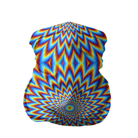Бандана-труба 3D с принтом Пульсирующий синий цветок (иллюзия движения) в Тюмени, 100% полиэстер, ткань с особыми свойствами — Activecool | плотность 150‒180 г/м2; хорошо тянется, но сохраняет форму | абстракция | аум | галлюцинация | зазеркалье | игра ума | иллюзии | индиго | майя | мантра | медитация | мираж | неон | нирвана | обман зрения | ом | оптические иллюзии | просветление | психоделика