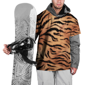Накидка на куртку 3D с принтом Шкура тигра текстура , 100% полиэстер |  | Тематика изображения на принте: 2022 | год тигра | новый год | новый год 2022 | символ года | тигр | тигренок | тигрица | тигры