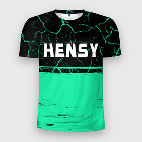 Мужская футболка 3D спортивная с принтом Hensy   Краска в Тюмени, 100% полиэстер с улучшенными характеристиками | приталенный силуэт, круглая горловина, широкие плечи, сужается к линии бедра | hensy | music | rap | краска | музыка | рэп | рэпер | рэперы | рэпперы | хенси | хип | хип хоп | хоп