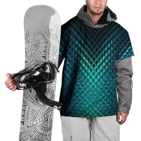 Накидка на куртку 3D с принтом СТАЛЬНАЯ ЧЕШУЯ , 100% полиэстер |  | dragon | scales | steel | texture | дракон | сталь | текстура | чешуя