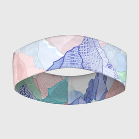 Повязка на голову 3D с принтом Разноцветные пастельные оттенки гор в отражении воды в Новосибирске,  |  | весенный | гора | горный | горный пейзаж | горы | горы в отражении воды | для путешествеников | для тр | для туристов | летний | любителям гор | люблю горы | нежные цвета | нежные цвета гор