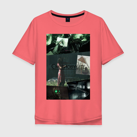 Мужская футболка хлопок Oversize с принтом Chernobylite Мы неизбежность в Тюмени, 100% хлопок | свободный крой, круглый ворот, “спинка” длиннее передней части | caution | fantastic | game | horror | radiation | припять | ужасы | чаэс | чернобыль
