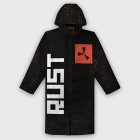 Дождевик унисекс 3D с принтом RUST   Гранж в городе Новоалтайск,  |  | facepunch | game | games | logo | rust | shooter | survival | выживание | гранж | игра | раст