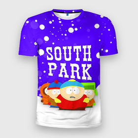 Мужская футболка 3D спортивная с принтом SOUTH PARK   ЮЖНЫЙ ПАРК , 100% полиэстер с улучшенными характеристиками | приталенный силуэт, круглая горловина, широкие плечи, сужается к линии бедра | Тематика изображения на принте: eric cartman | park | south | south park | кайл | картман | картмен | кени | кеннет | кенни | они убили кени | парк | саус парк | сволочи | стэнли | эрик | южный | южный парк
