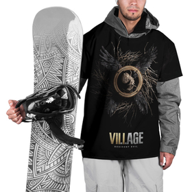 Накидка на куртку 3D с принтом RE Village Wings , 100% полиэстер |  | game | games | re | resident evil | игра | игры | обитель зла | резедент эвил | реседент ивел