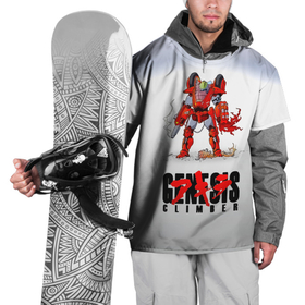 Накидка на куртку 3D с принтом Genesis Climber   Akira в Санкт-Петербурге, 100% полиэстер |  | akira | anime | genesis climber | manga | акира | аниме | генезис климбер | манга