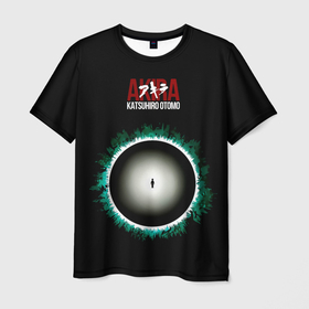 Мужская футболка 3D с принтом Akira   Katsuhiro Otomo в Санкт-Петербурге, 100% полиэфир | прямой крой, круглый вырез горловины, длина до линии бедер | akira | anime | katsuhiro otomo | manga | акира | аниме | кацухиро отомо | манга