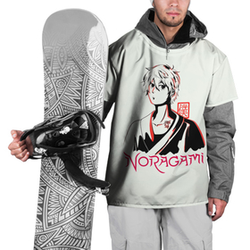 Накидка на куртку 3D с принтом Юкине   Бездомный Бог , 100% полиэстер |  | anime | manga | noragami | sekki | yukine | аниме | бездомный бог | манга | норагами | секки | таджима харуки | хагуса | хару | шар света | юки | юкине