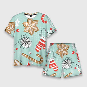 Мужской костюм с шортами 3D с принтом ПОДНИМЕТ НОВОГОДНЕЕ НАСТРОЕНИЕ в Тюмени,  |  | 2021 | new year | деда мороза | к нам приходит | как у всех | клауса | костюм | красный | милый | новогодний | новый год | огонь | праздник | пряники | рекомендации | рождество | санты | снег | снежинки | снежок