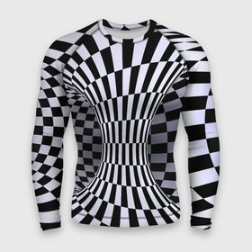 Мужской рашгард 3D с принтом Оптическая Иллюзия, черно белая в Белгороде,  |  | Тематика изображения на принте: абстракция | геометрия | иллюзии | илюзии | илюзия | оптическая иллюзия | черно белое