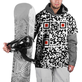 Накидка на куртку 3D с принтом Отвали   нецензурно в Курске, 100% полиэстер |  | go to | mate | obscene text | qr code | qr код | swearing | иди на | мат | отвали | пошел ты