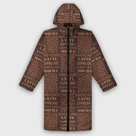 Дождевик унисекс 3D с принтом Разные Виды Кофе в городе Новоалтайск,  |  | americano | chocolate | coffee | espresso | latte | moccacino | mocha | nescafe | tea | американо | арабика | бариста | бармен | капучино | кофе | кофевар | кофейник | кофейные зерна | кофейня | кружка кофе | латте | макиато | моккачино