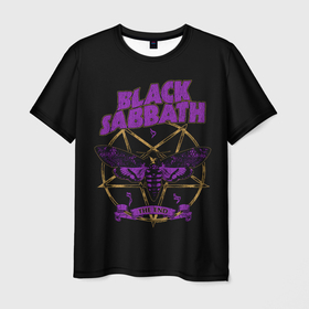 Мужская футболка 3D с принтом Black Sabbat The end в Новосибирске, 100% полиэфир | прямой крой, круглый вырез горловины, длина до линии бедер | alternative | black sabbath | metall | music | rock | альтернатива | блэк саббат | металл | музыка | рок
