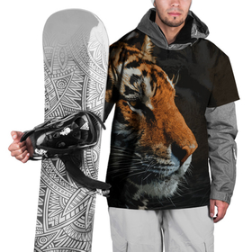 Накидка на куртку 3D с принтом АМУРСКИЙ ТИГР TIGER , 100% полиэстер |  | 2022 | amur tiger | beast | fangs | happy new year | merry christmas | new year | predator | snow | stars | stern grin | stern look | winter | year of the tiger | амурский тигр | год тигра | зверь | зима | клыки | новый год | снег | суровый взгл