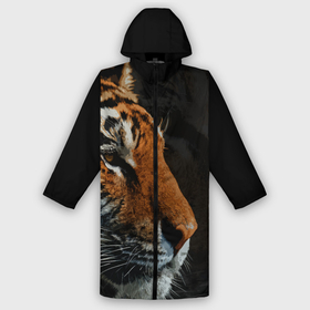 Дождевик унисекс 3D с принтом АМУРСКИЙ ТИГР | TIGER в городе Новоалтайск,  |  | 2022 | amur tiger | beast | fangs | happy new year | merry christmas | new year | predator | snow | stars | stern grin | stern look | winter | year of the tiger | амурский тигр | год тигра | зверь | зима | клыки | новый год | снег | суровый взгл