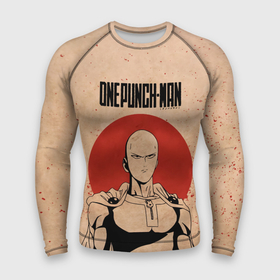 Мужской рашгард 3D с принтом One Punch Man эпик Сайтама в Новосибирске,  |  | hagemanto | one punch man | one punchman | onepunchman | saitama | sensei | аниме | ван панч мен | ванпанчмен | лысый плащ | манга | сайтама | сильнейший человек | учитель | человек одинудар | человек одного удара
