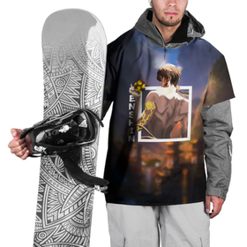 Накидка на куртку 3D с принтом Чжун Ли | Zhongli, Genshin Impact в Тюмени, 100% полиэстер |  | game | genshin impact | morax | zhongli | аниме | архонт | ваншэн | геншин импакт | гео | игра | мир | моракс | первоначальный бог | чжун ли
