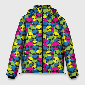 Мужская зимняя куртка 3D с принтом Пришельцы (НЛО) в Тюмени, верх — 100% полиэстер; подкладка — 100% полиэстер; утеплитель — 100% полиэстер | длина ниже бедра, свободный силуэт Оверсайз. Есть воротник-стойка, отстегивающийся капюшон и ветрозащитная планка. 

Боковые карманы с листочкой на кнопках и внутренний карман на молнии. | aliens | cosmo | galaxy | humanoid | nasa | ufo | ufology | астронавт | вселенная | галактика | гуманоид | день космонавтики | инопланетяне | космический корабль | космонавт | космонавтика | космос | летающая тарелка