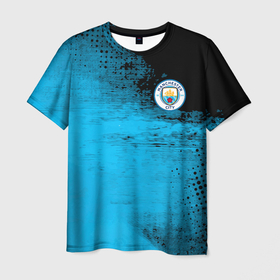 Мужская футболка 3D с принтом Manchester City голубая форма , 100% полиэфир | прямой крой, круглый вырез горловины, длина до линии бедер | Тематика изображения на принте: fc | football | football club | manchester city | sport | манчестер сити | спорт | спортивные | униформа | фирменные цвета | фк | футбол | футбольный клуб