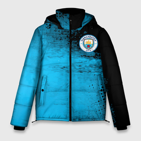 Мужская зимняя куртка 3D с принтом Manchester City голубая форма , верх — 100% полиэстер; подкладка — 100% полиэстер; утеплитель — 100% полиэстер | длина ниже бедра, свободный силуэт Оверсайз. Есть воротник-стойка, отстегивающийся капюшон и ветрозащитная планка. 

Боковые карманы с листочкой на кнопках и внутренний карман на молнии. | Тематика изображения на принте: fc | football | football club | manchester city | sport | манчестер сити | спорт | спортивные | униформа | фирменные цвета | фк | футбол | футбольный клуб