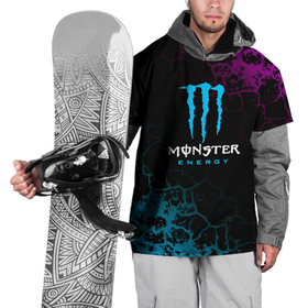 Накидка на куртку 3D с принтом Monster Energy Трещины. в Петрозаводске, 100% полиэстер |  | Тематика изображения на принте: monster energy | sport | логтип | марка | марка энергетических напитков | монстр энерджи | спорт | энергетический напиток