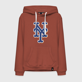 Мужская толстовка хлопок с принтом New York Mets   baseball team в Екатеринбурге, френч-терри, мягкий теплый начес внутри (100% хлопок) | карман-кенгуру, эластичные манжеты и нижняя кромка, капюшон с подкладом и шнурком | baseball | new york mets | team | usa | бейсбол | нью йорк | сша
