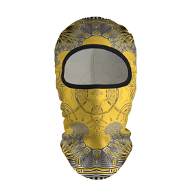 Балаклава 3D с принтом Коллекция Фрактальная мозаика Желтый на черном 573-1 , 100% полиэстер, ткань с особыми свойствами — Activecool | плотность 150–180 г/м2; хорошо тянется, но при этом сохраняет форму. Закрывает шею, вокруг отверстия для глаз кайма. Единый размер | abstraction | black | fractal | ornament | pattern | symmetrical | yellow | абстракция | желтый | на витрину | орнамент | симметричный | узор | фрактал | черный