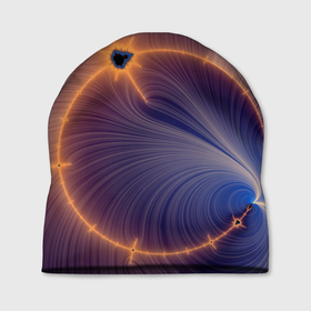 Шапка 3D с принтом Black Hole Tribute design в Курске, 100% полиэстер | универсальный размер, печать по всей поверхности изделия | астрономия | астрофизика | вселенная | галактика | звезда | космос | фрактал | черная дыра