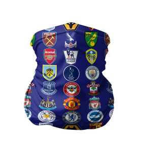 Бандана-труба 3D с принтом Футбольные клубы Английской Премьер Лиги в Тюмени, 100% полиэстер, ткань с особыми свойствами — Activecool | плотность 150‒180 г/м2; хорошо тянется, но сохраняет форму | english | english premier league | epl | premier league | английская | англия | апл | арсенал | значки | клубы | логотипы | манчестер сити | манчестер юнайтед | премьер лига | челси