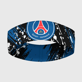 Повязка на голову 3D с принтом PSG футбольный клуб ,  |  | paris | psg | логотип | пари сенжермен | париж | псж | французский клуб | футбол