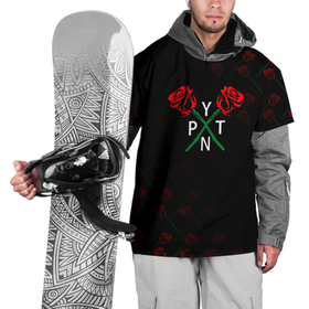 Накидка на куртку 3D с принтом [Payton Moormeie]   Паттерн роз в Тюмени, 100% полиэстер |  | payton | payton moormeie | pytn | rose | блогер | знаменитость | пейтон | пейтон моормиер | тиктоенр