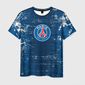 Мужская футболка 3D с принтом [ПСЖ]   Paris в Курске, 100% полиэфир | прямой крой, круглый вырез горловины, длина до линии бедер | paris | psg | логотип | пари сенжермен | париж | псж | французский клуб | футбол
