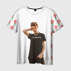 Мужская футболка 3D с принтом [Payton Moormeie]   Пейтон в Белгороде, 100% полиэфир | прямой крой, круглый вырез горловины, длина до линии бедер | payton | payton moormeie | pytn | rose | блогер | знаменитость | пейтон | пейтон моормиер | тиктоенр