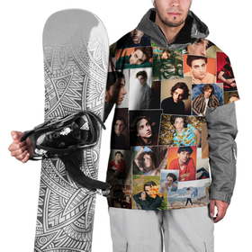 Накидка на куртку 3D с принтом Тимоти цветной коллаж в Новосибирске, 100% полиэстер |  | Тематика изображения на принте: timothe chalamet | актер | коллаж | тимоти шаламе | фотосессии
