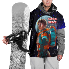 Накидка на куртку 3D с принтом Затерянные в космосе Lost in space в Новосибирске, 100% полиэстер |  | lost in space | will robinson | затерянные в космосе | космос | потерянные в космосе | пропавшие в космосе | уилл робинсон | фантастика