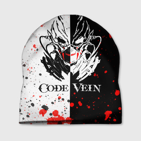 Шапка 3D с принтом Code Vein Logo в Екатеринбурге, 100% полиэстер | универсальный размер, печать по всей поверхности изделия | code vein | code vein logo | аниме игры | код вейн | код вейн логотип | кодвейин