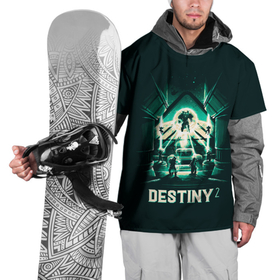 Накидка на куртку 3D с принтом Destiny bossfight , 100% полиэстер |  | desteny | desteny 2 | destiny | game | games | дестени | дустан | игра | игры