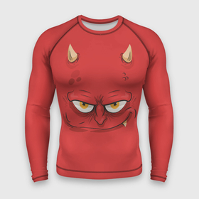 Мужской рашгард 3D с принтом Дьявол носит красный в Курске,  |  | дъявол | мистика | существо | темные силы | черт