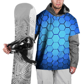 Накидка на куртку 3D с принтом Неоновые 3D ПЛИТЫ в Петрозаводске, 100% полиэстер |  | 3d | 3д | 3д плиты | в топе | в тренде | неон | неоновые | неоновые плиты | новинка | популярное | синий | фиолетовый
