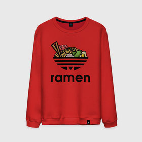 Мужской свитшот хлопок с принтом Лапша Рамен | Ramen в Курске, 100% хлопок |  | Тематика изображения на принте: food | japan | ramen | soup | еда | лапша | логотип | национальная | пища | рамен | суп | япония