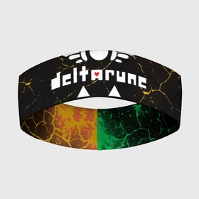 Повязка на голову 3D с принтом [Deltarune]   Неоновые трещены в Белгороде,  |  | deltarune | deltarune 2 | game | undertale символ | дельта | дельтарун | дельтарун 2 | знак руин андертейл | значок дельтарун пиксель | игра | руна