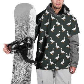 Накидка на куртку 3D с принтом Гуси паттерн в Курске, 100% полиэстер |  | Тематика изображения на принте: goose | gooses | водоплавающие животные | гуси | гусь | дичь | домашние птицы | животные | паттерн | птицы | утки