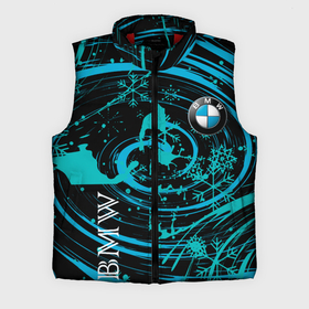 Мужской жилет утепленный 3D с принтом BMW СНЕЖИНКИ ,  |  | bmw | bmw performance | m | motorsport | performance | бмв | моторспорт