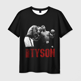 Мужская футболка 3D с принтом Майк Тайсон | Mike Tyson в Санкт-Петербурге, 100% полиэфир | прямой крой, круглый вырез горловины, длина до линии бедер | box | fighter | iron | knockout | mike | sport | tyson | usa | боец | бои | бокс | драки | железный | майк | нокаут | спорт | тайсон | чемпион