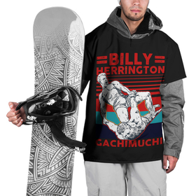 Накидка на куртку 3D с принтом Гачимучи дерется Gachi в Новосибирске, 100% полиэстер |  | Тематика изображения на принте: billy herrington | gachi | gachimuchi | билли | борьба | гачимучи | мем