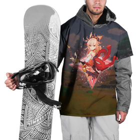 Накидка на куртку 3D с принтом Ёимия Наганохара в примогеме, Genshin Impact | Геншин импакт в Тюмени, 100% полиэстер |  | genshin impact | yoimiya | аниме | геншин импакт | ёимия | игра | лучник | наганохара | первоначальный бог | пиро | фейеверк | ханаби