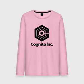 Мужской лонгслив хлопок с принтом Cognito Inc dark cotton theme в Новосибирске, 100% хлопок |  | cognito | cognito inc | корпорация заговор | мутанты | экстрасенсы