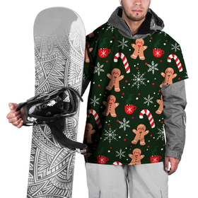Накидка на куртку 3D с принтом НОВЫЙ ГОД | 2022 | АТМОСФЕРА в Тюмени, 100% полиэстер |  | Тематика изображения на принте: 2022 | christmas | new year | елка | новый год | рождество