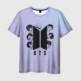 Мужская футболка 3D с принтом Bangtan | BTS , 100% полиэфир | прямой крой, круглый вырез горловины, длина до линии бедер | bangtan | beyond | boys | boysband | bts | hiphop | korea | kpop | music | popart | scene | бтс | ви | джонгук | корея | музыка | сюга | хипхоп | чимин | чин